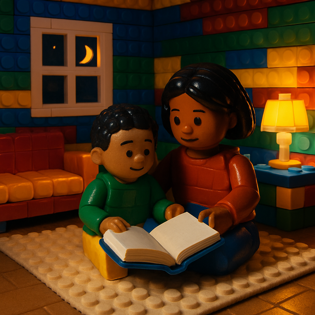 Small bedtime stories: building emotional literacy one night at a time